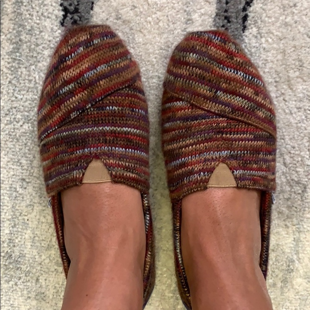 Toms Classic wool slip-ons, multicolored